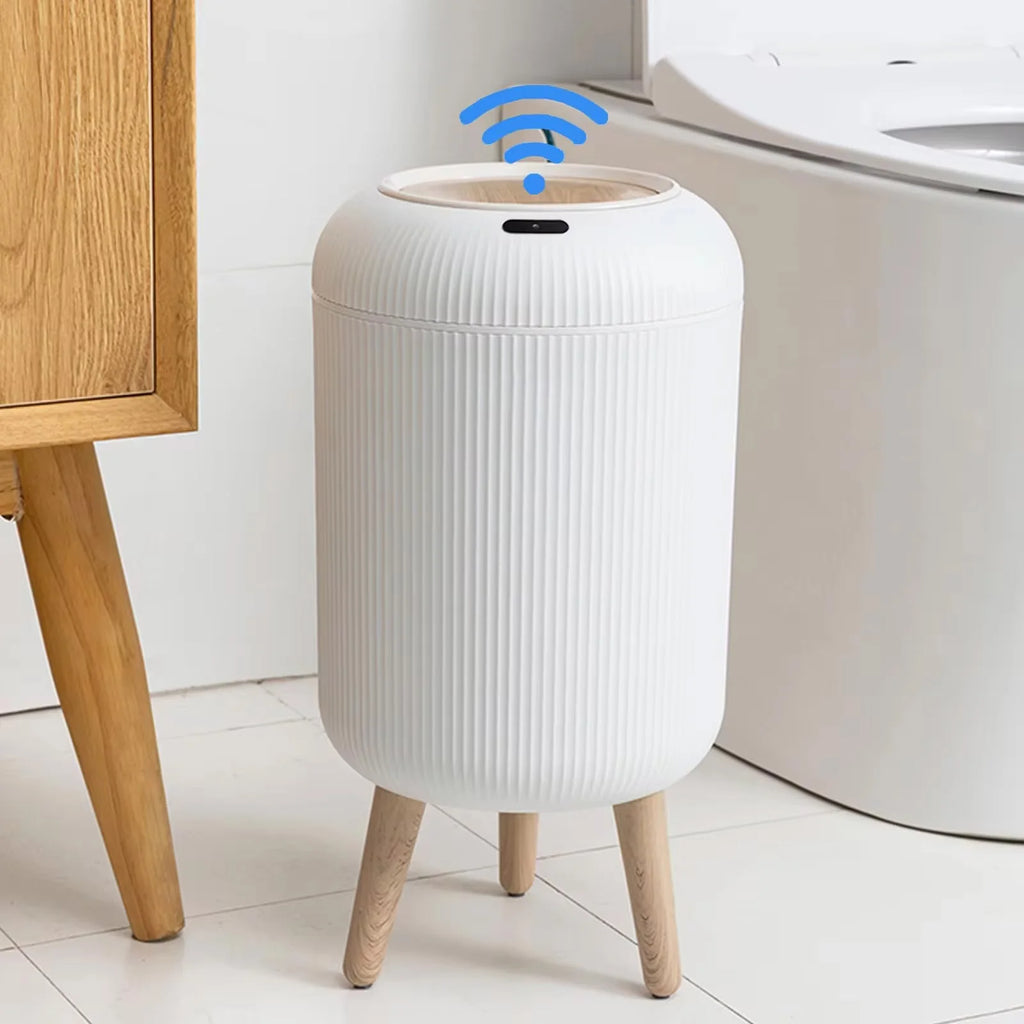 Automatic Motion Sensor Trash Can with Lid