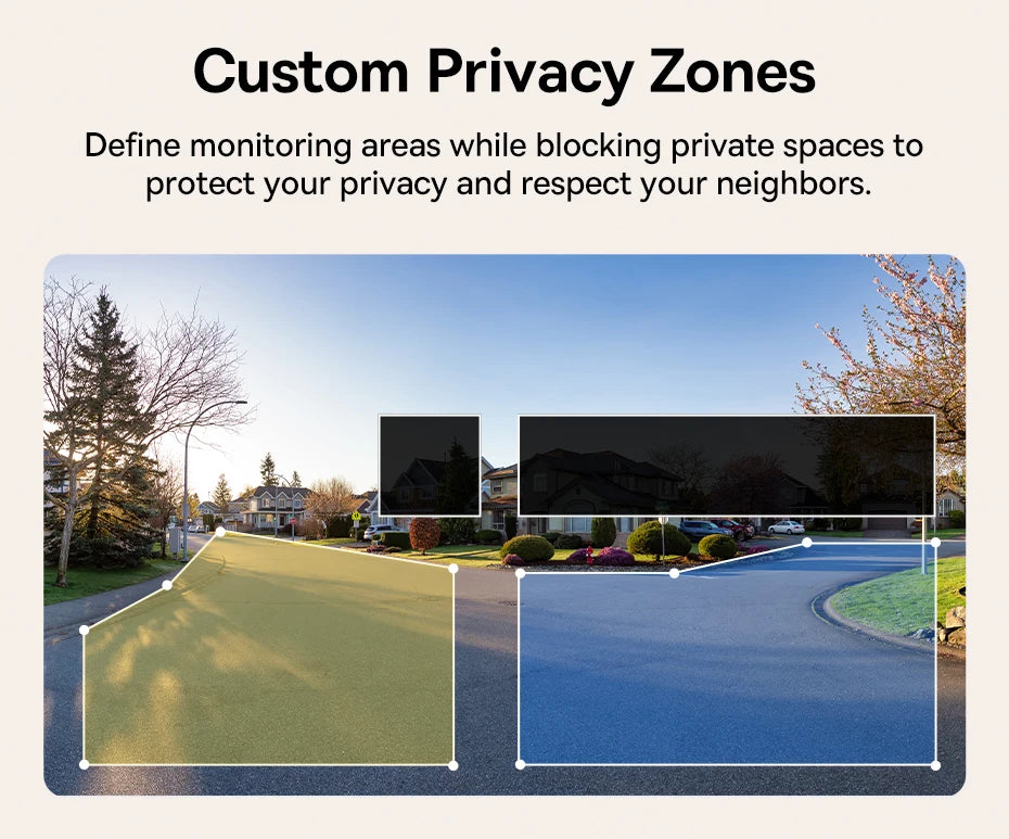 Baseus Security S2 Outdoor Camera 4K Clarity Solar Wireless Wifi Camera Smart Face ID IP67 Waterproof 145°FOV Smart App Control