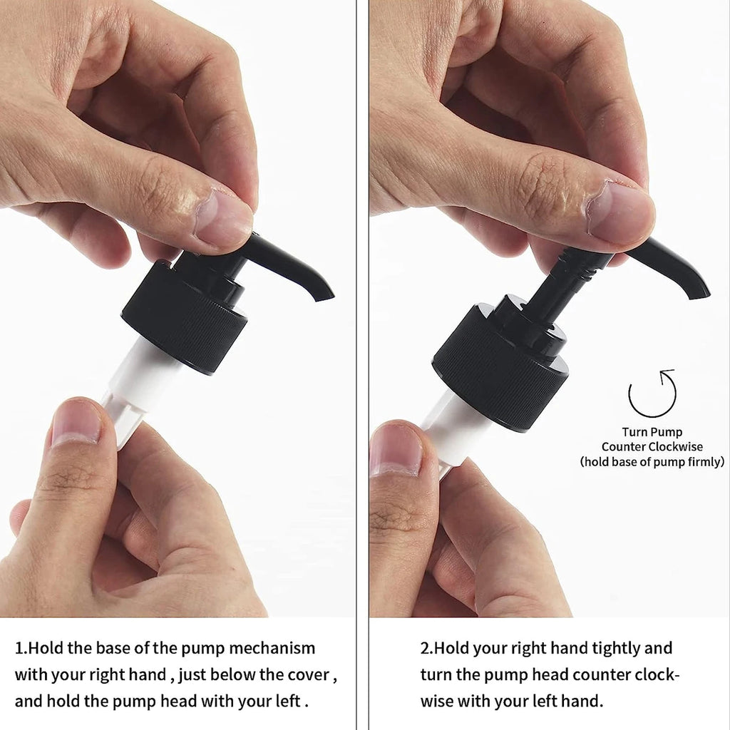 500ml Shampoo and Conditioner Bottles Dispenser 3 Pack