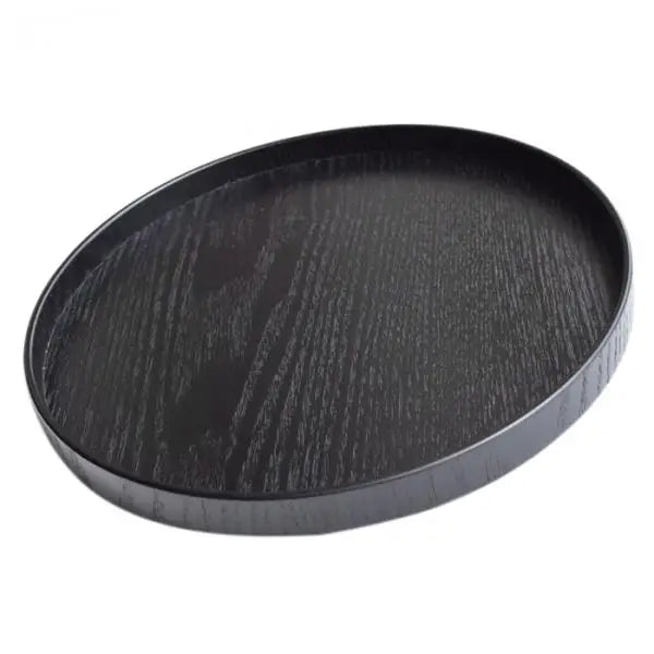 Round Wood Serving Tray