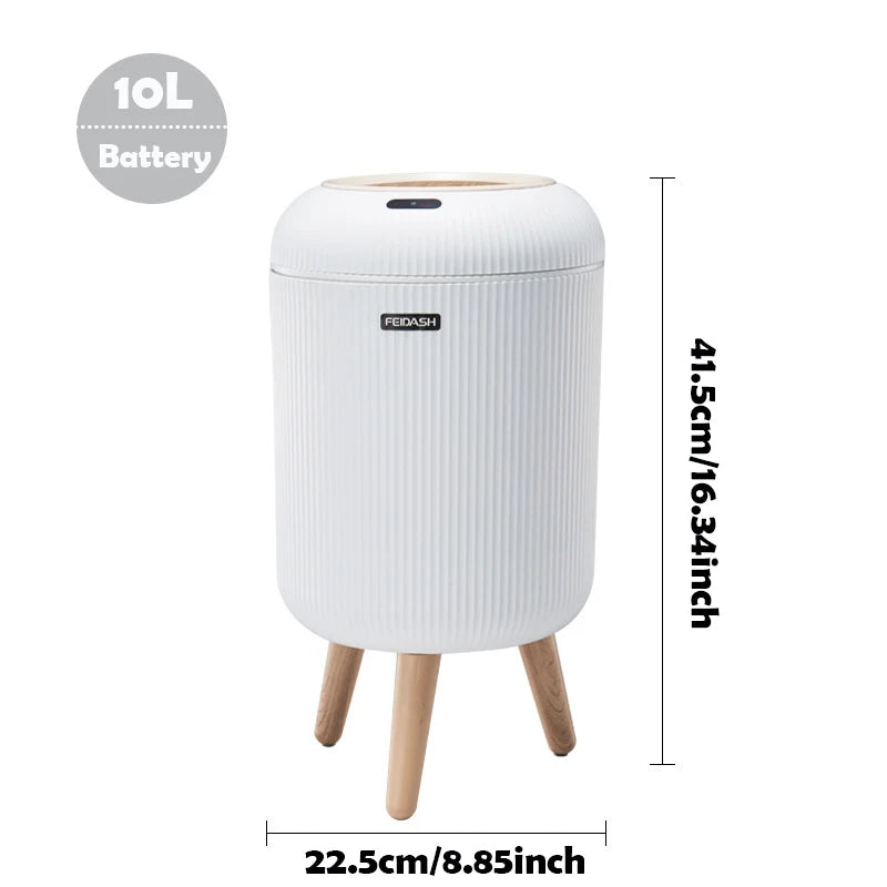 Automatic Motion Sensor Trash Can with Lid
