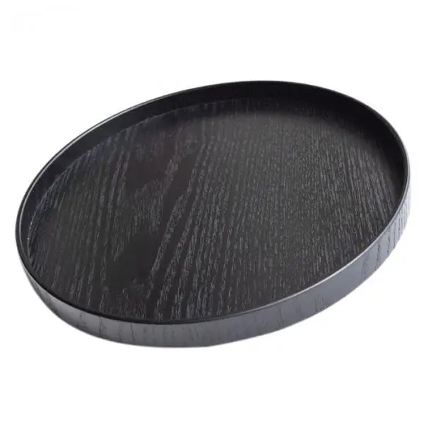 Round Wood Serving Tray