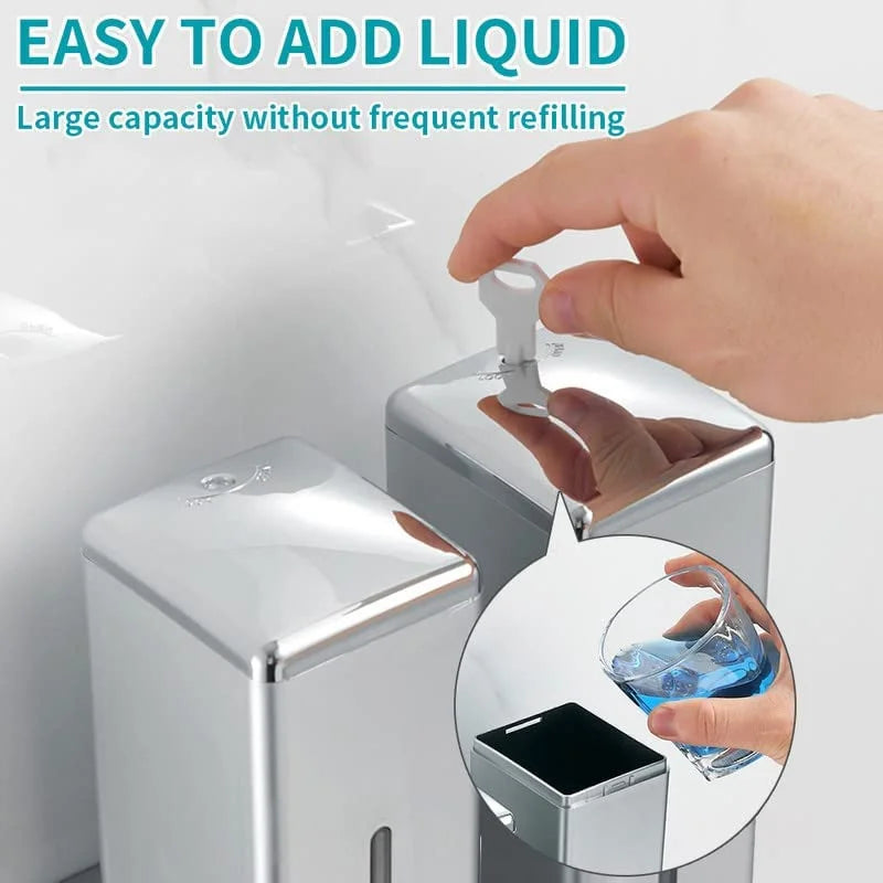 500Ml Manual Press Liquid Soap Dispenser (Wall Mount)