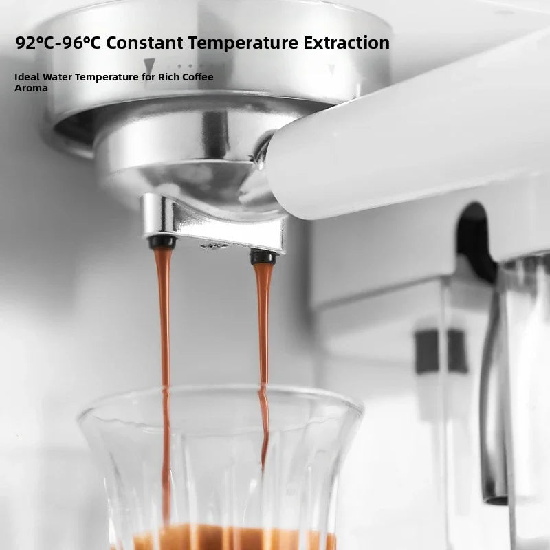 Automatic Touch Screen Coffee Machine for Home 20Bar Espresso Maker with Milk Frother