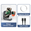 4 in 1 Wireless Fast Charging Station Stand