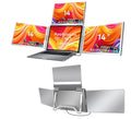 Triple Screen Portable LCD Backlit Monitor FHD Display