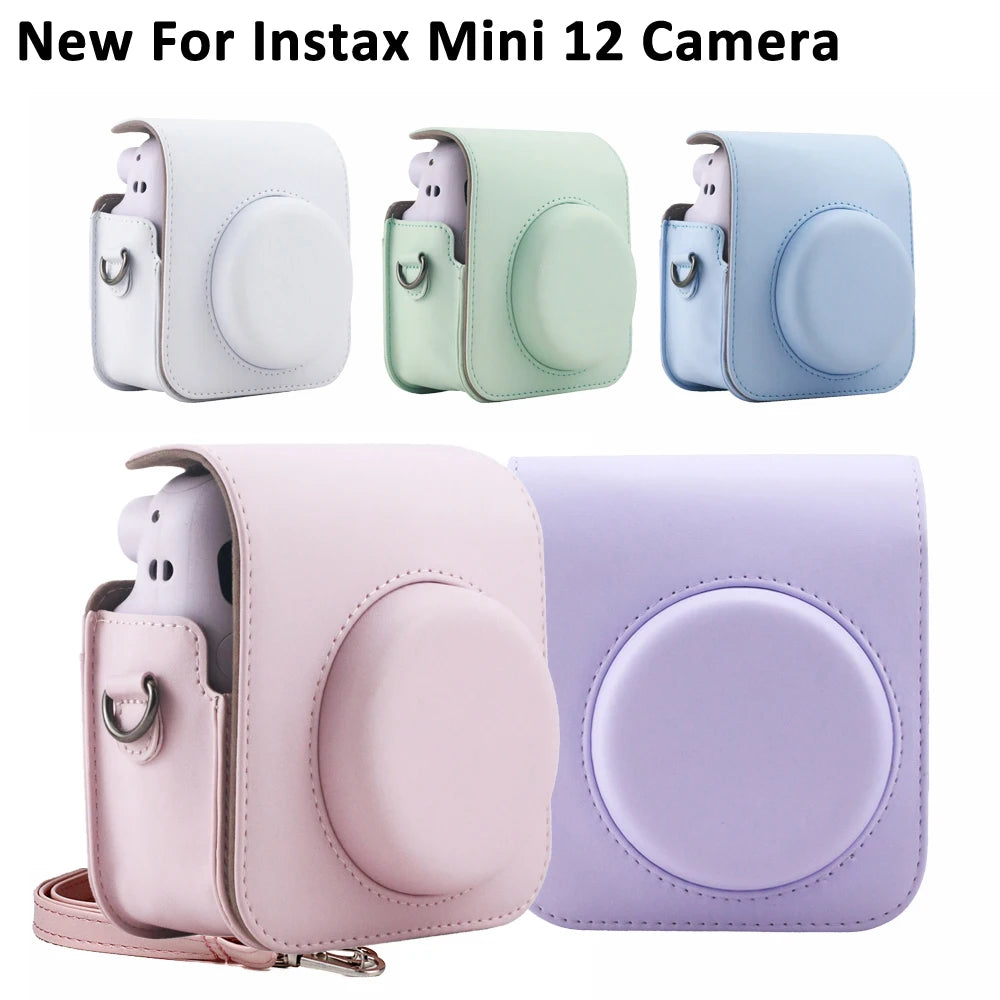 Fujifilm Instax Mini12 Camera Kit (20 Sheets Instax Mini Film+ Album + Case Bag, 10 in 1)