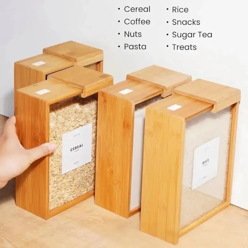 Sturdy Bamboo Storage Container