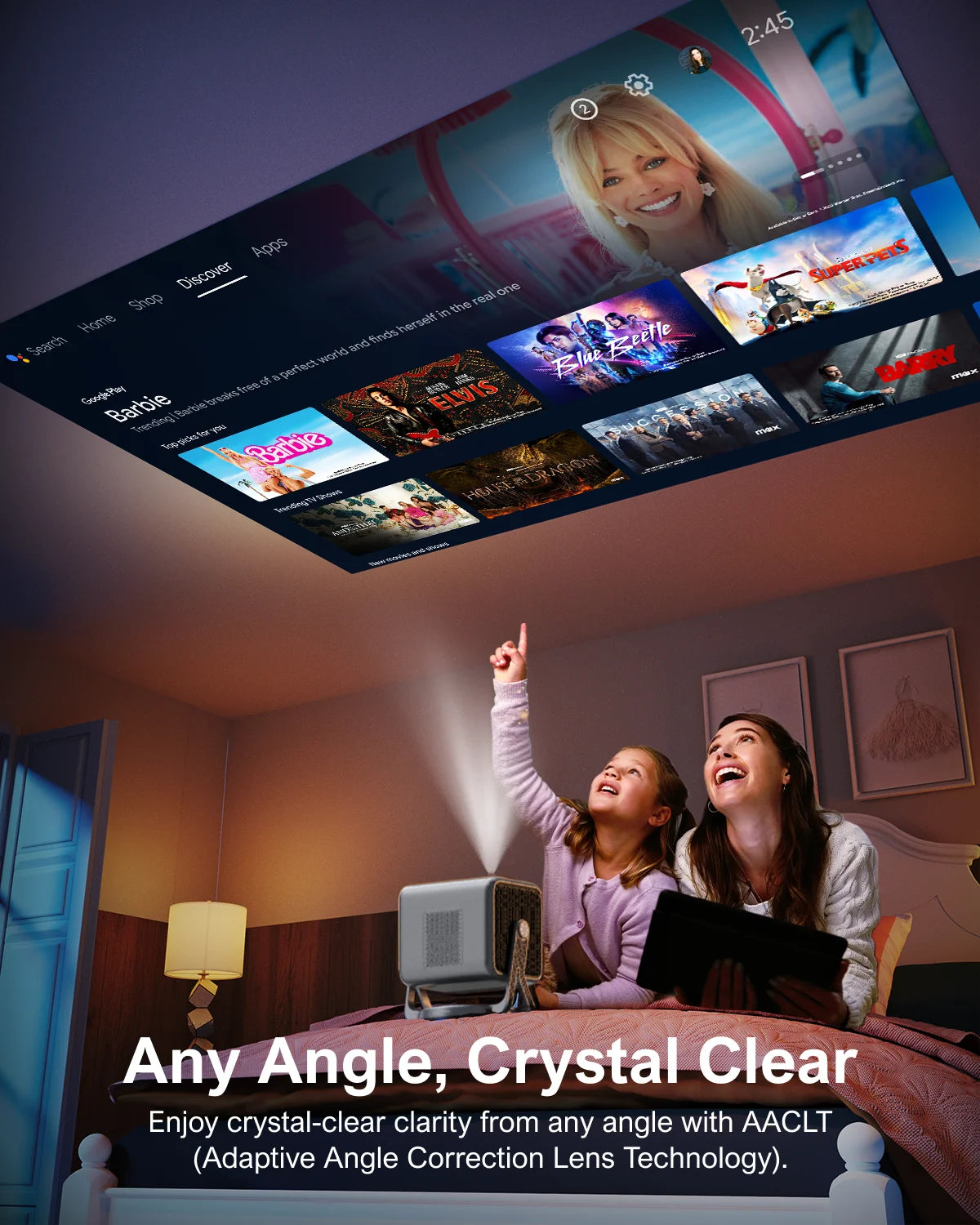 ULTIMEA 1080P Full HD Projector 4k Portable