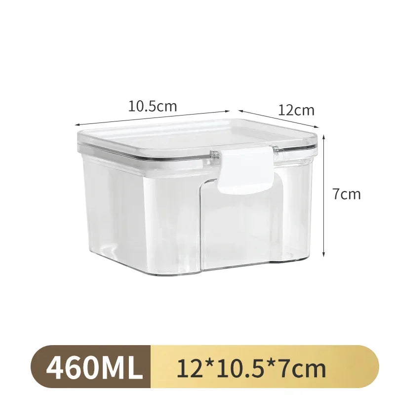 1PC Sealed Jar Airtight Plastic Storage Box
