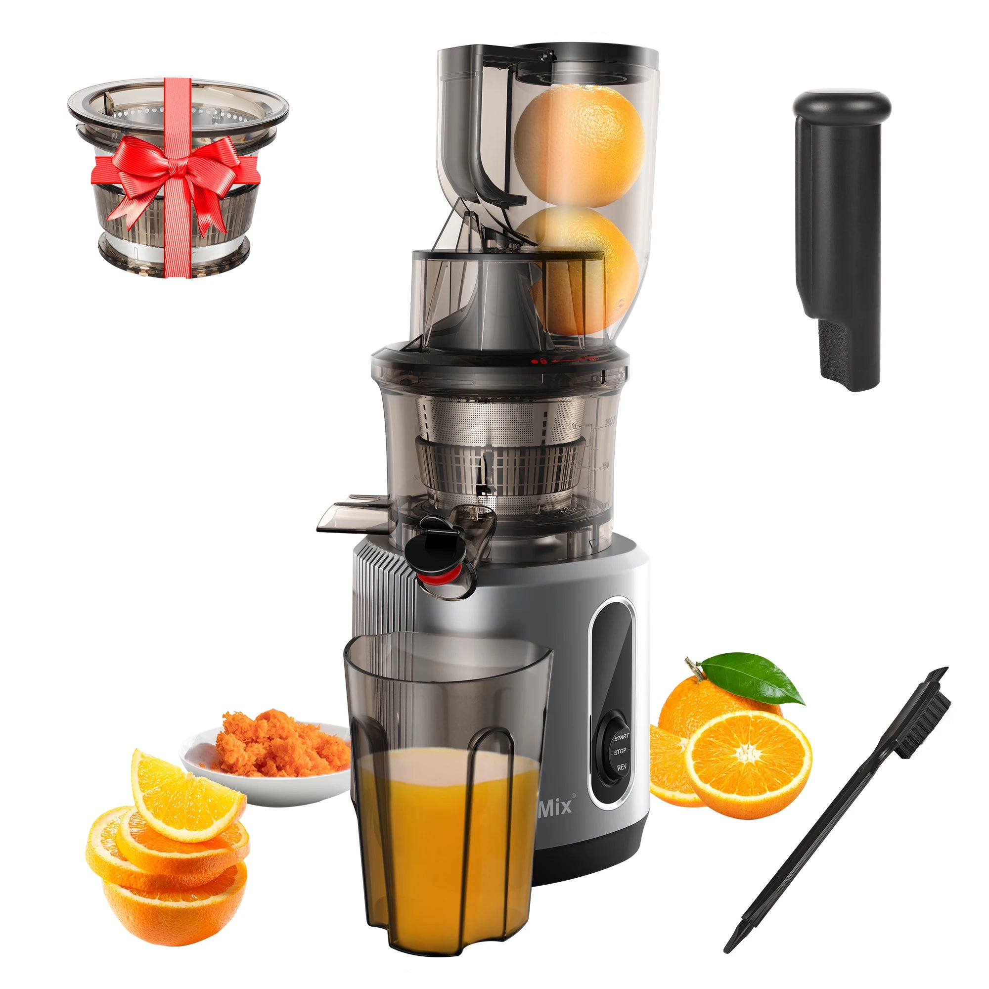 BioloMix Cold Press Juicer with 78mm Feed Chute