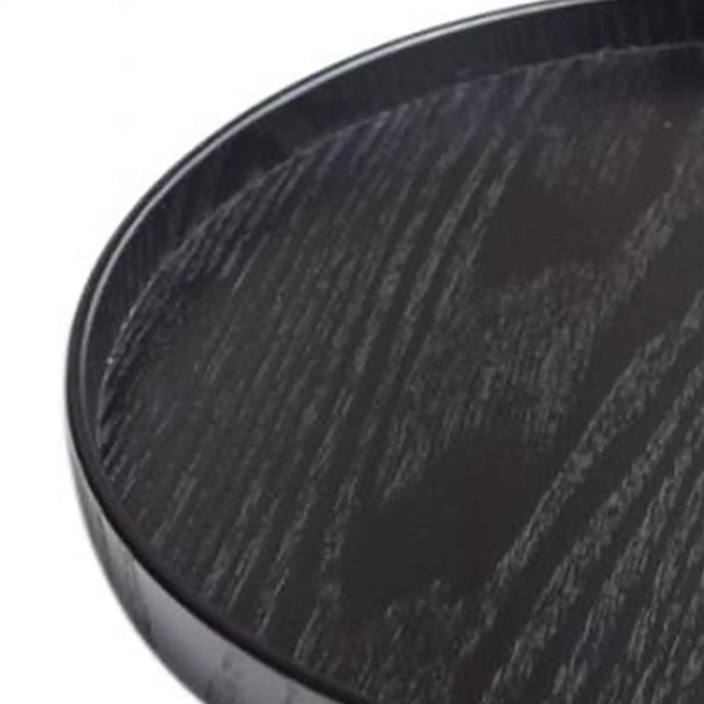 Round Wood Serving Tray