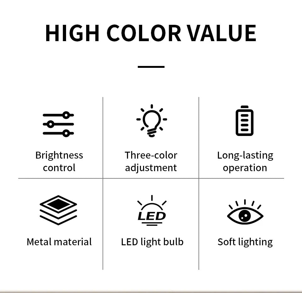 Classic Table Lamp with 3 colors