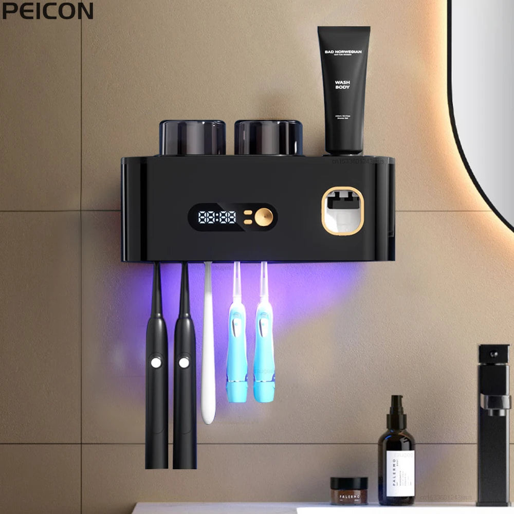 Portable Toothbrush Sterilizer Wireless UV Sterilization