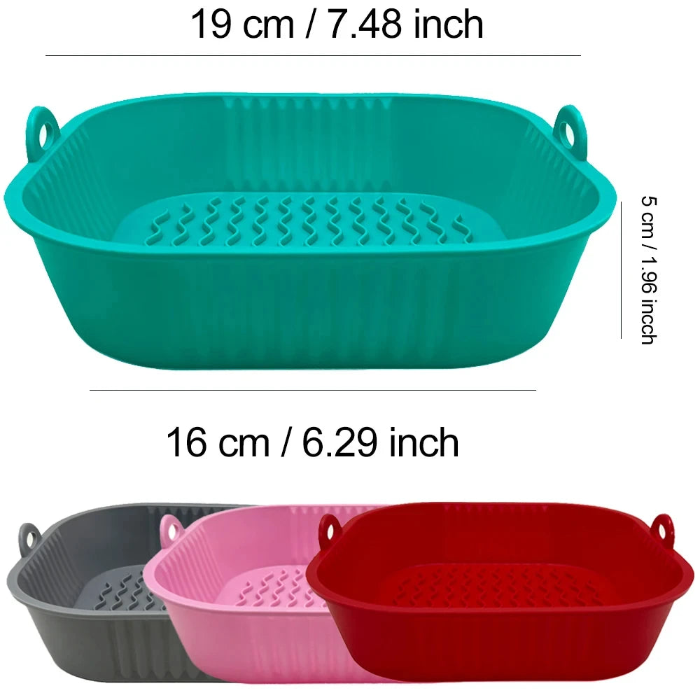 Silicone Air Fryer Pot Tray