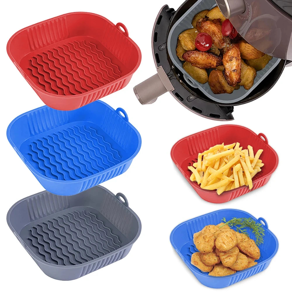 Silicone Air Fryer Pot Tray