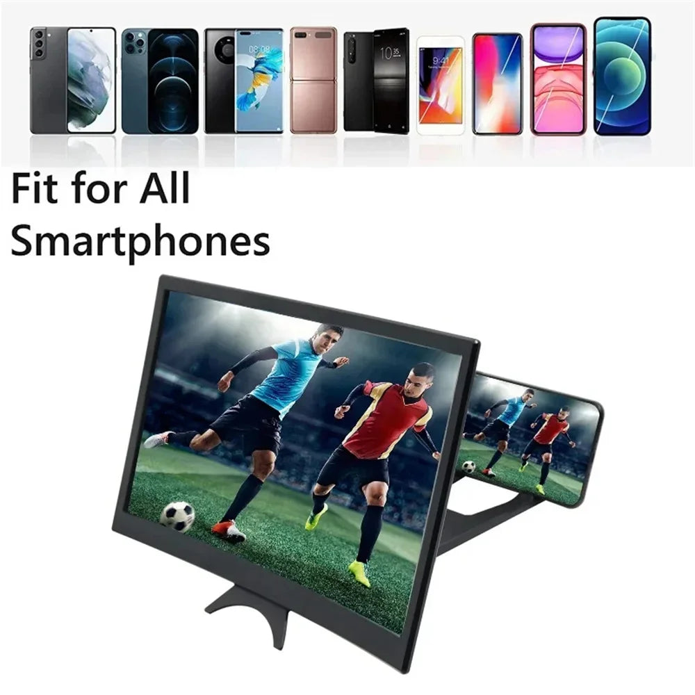 12-inch Curved 3D-HD Phone Screen Amplifier