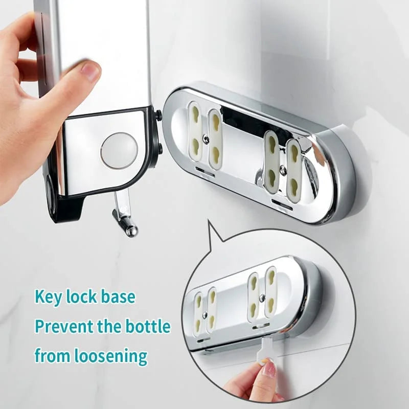 500Ml Manual Press Liquid Soap Dispenser (Wall Mount)