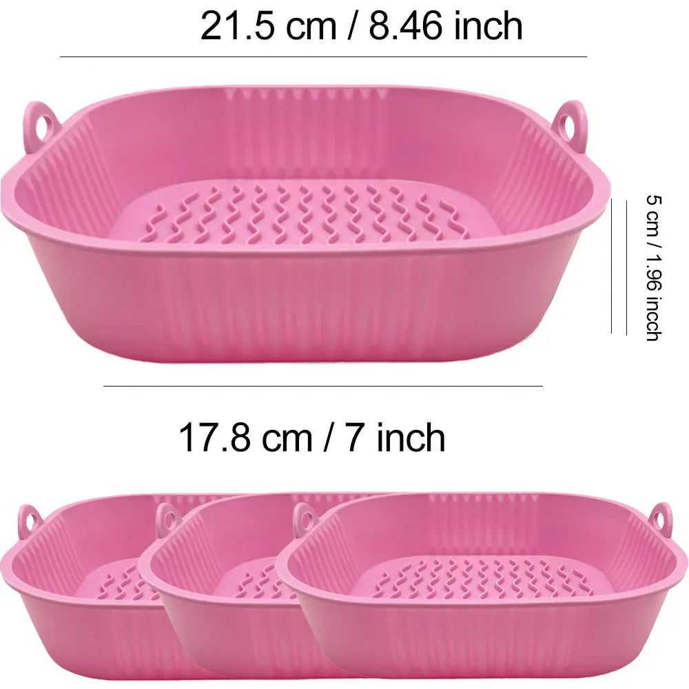 Silicone Air Fryer Pot Tray