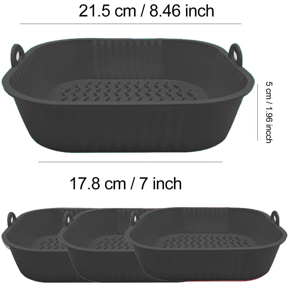 Silicone Air Fryer Pot Tray